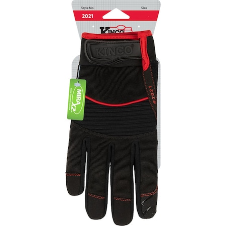 GLOVE WORK HNDLR BLK L